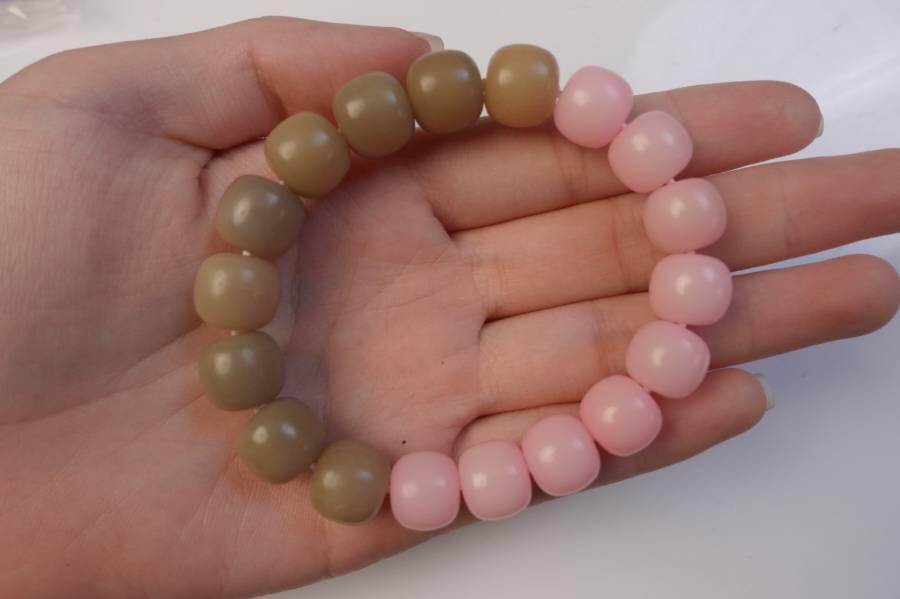 上海都达杂项专场八十一【全场包邮】  双色菩提手串63-359