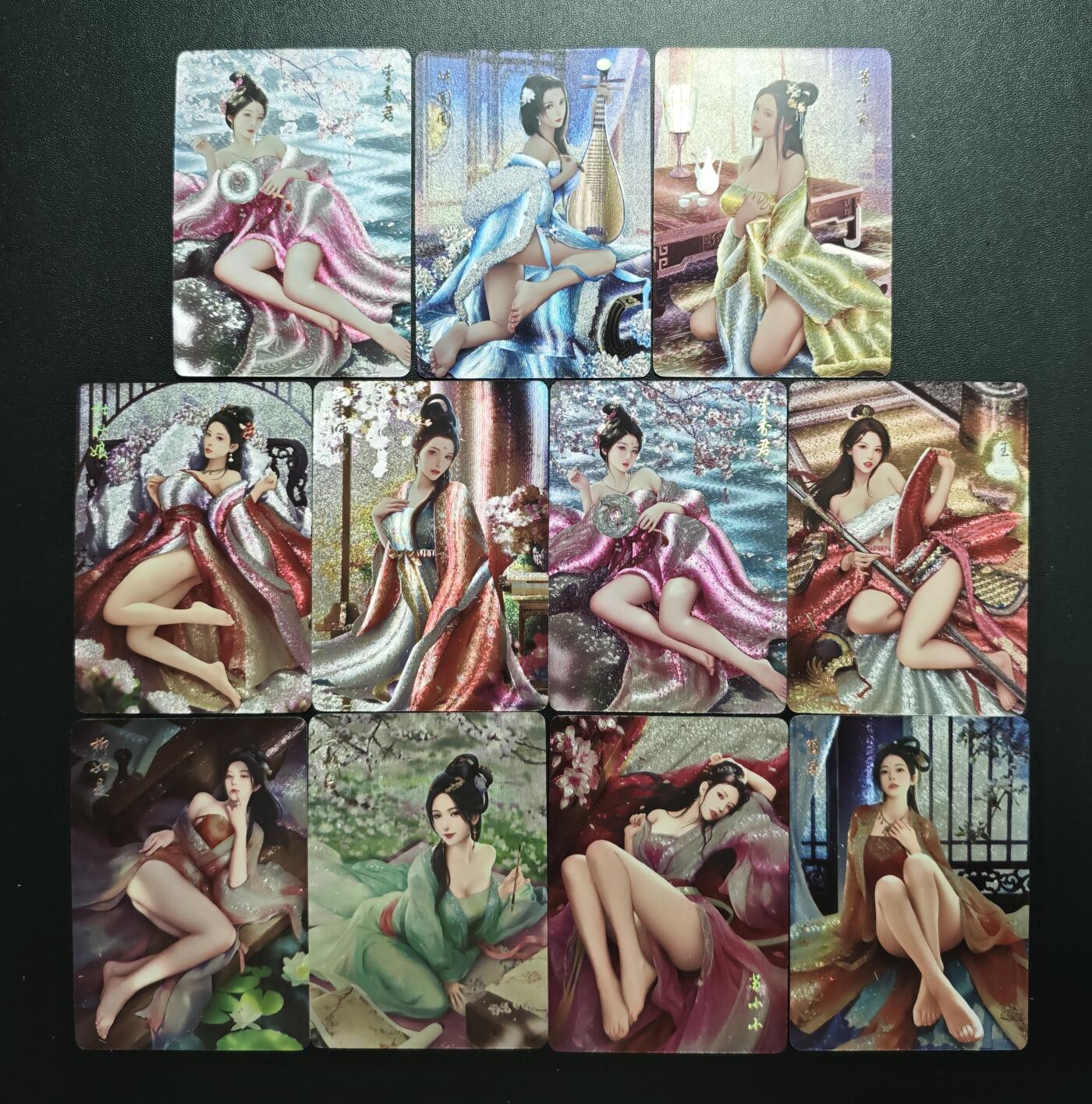 天玑星卡拍第188期《4.20周一截拍》持续收拍收评中 满赠卡需备注 燎原卡牌 如梦令 粗闪 10+1补卡 微瑕