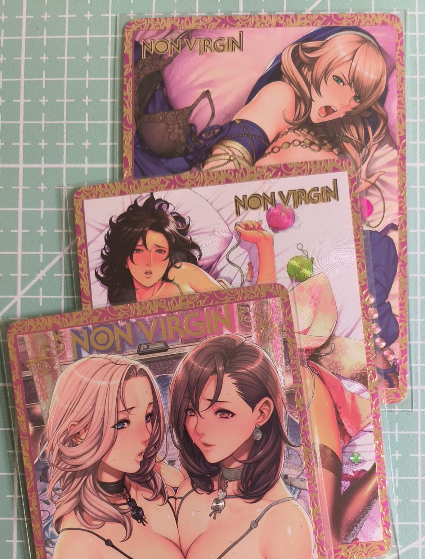 C先生卡牌 第27期 持续收拍品中…零手续费代拍 【温感折光】漫画《织田non》第二弹 3张(工艺非常精美，艺术卡)