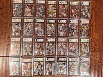 第111期阳大大卡牌拍卖第111期（持续收拍品，周五晚上九点截拍，进群福利早知道） - 【亲签28星宿套】墨婉文化 赵洛严 西游系列 二十八星宿 全是10编亲签 一套凑齐难度非常高 包含多个尾编