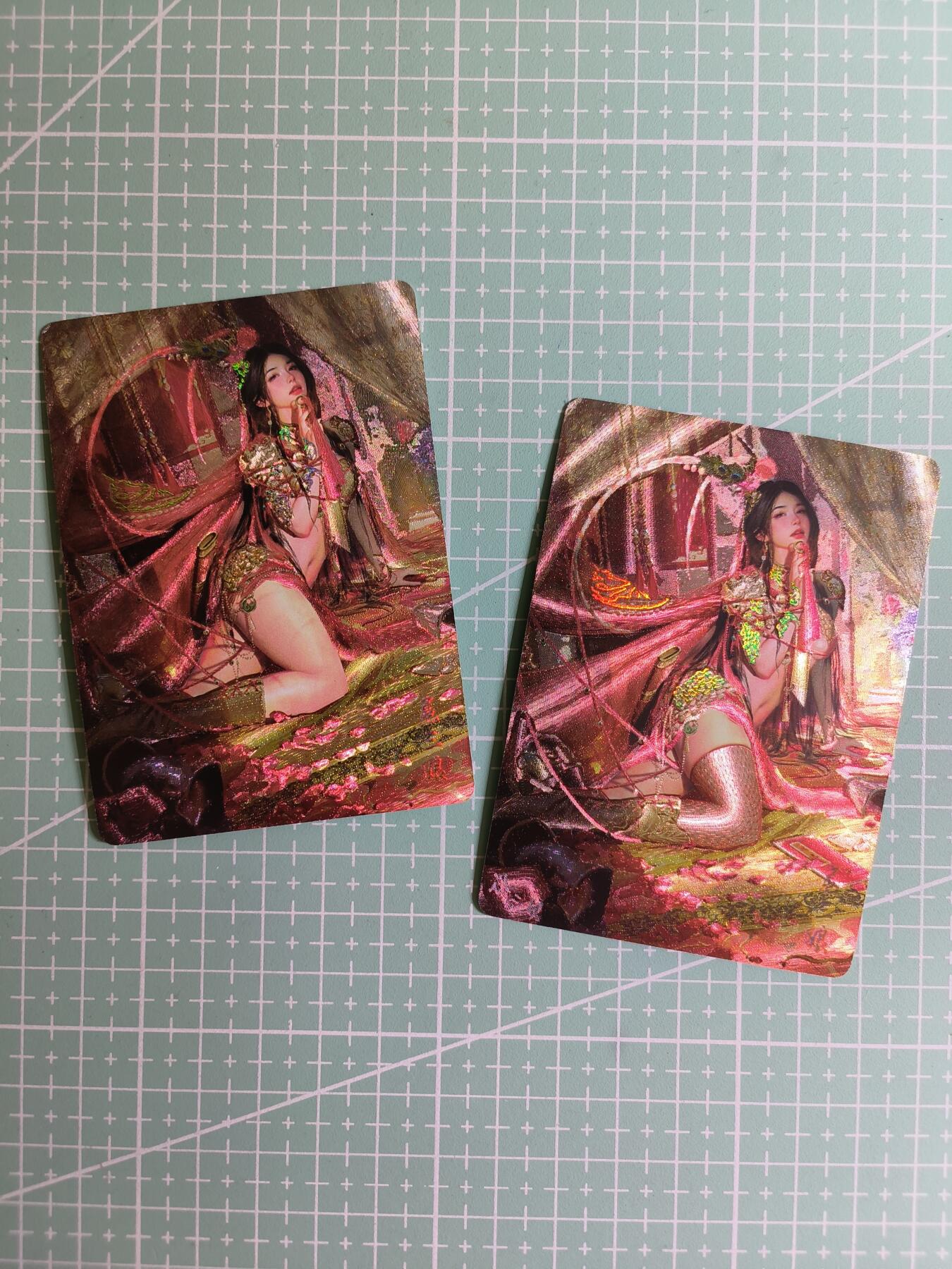 C先生卡牌 第27期 持续收拍品中…零手续费代拍 【幻彩折光】焱卡文化×刷子《人间传》扈三娘 双服饰