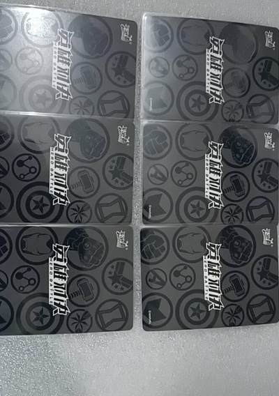 四月十六  小林卡牌 不寄存 卡游 英雄对决 漫威系列SSR 6张 