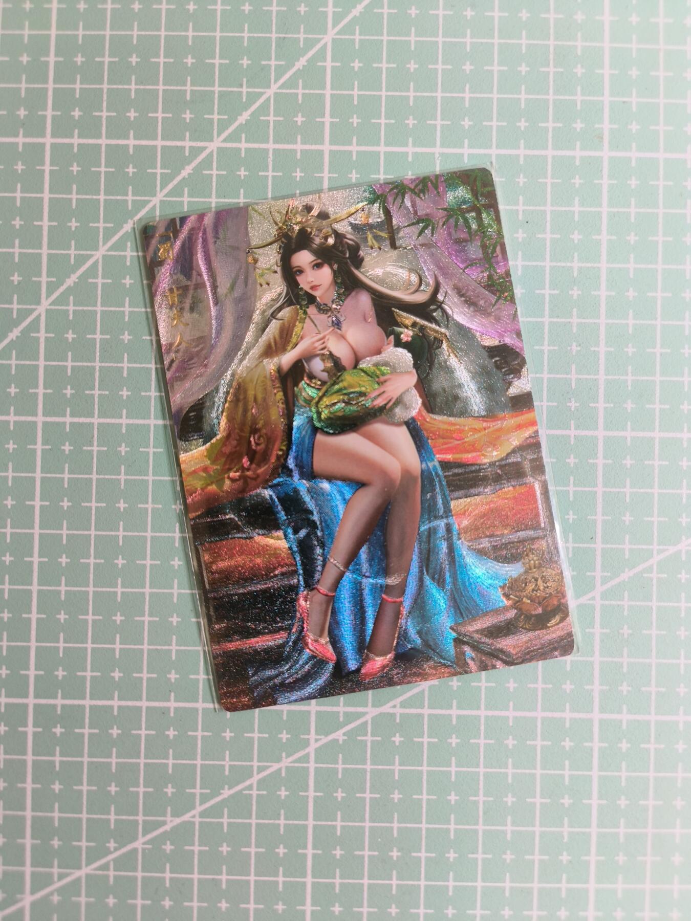 C先生卡牌 第27期 持续收拍品中…零手续费代拍 【粗闪】卡玩帕克《魂姬三国》甘夫人