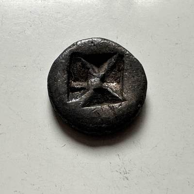 🌹外币初藏🌹🐯2026年第41场   每周二四六晚8️⃣点 世界钱币 公元7-13世纪 三佛齐古国 十字星打制银币 d