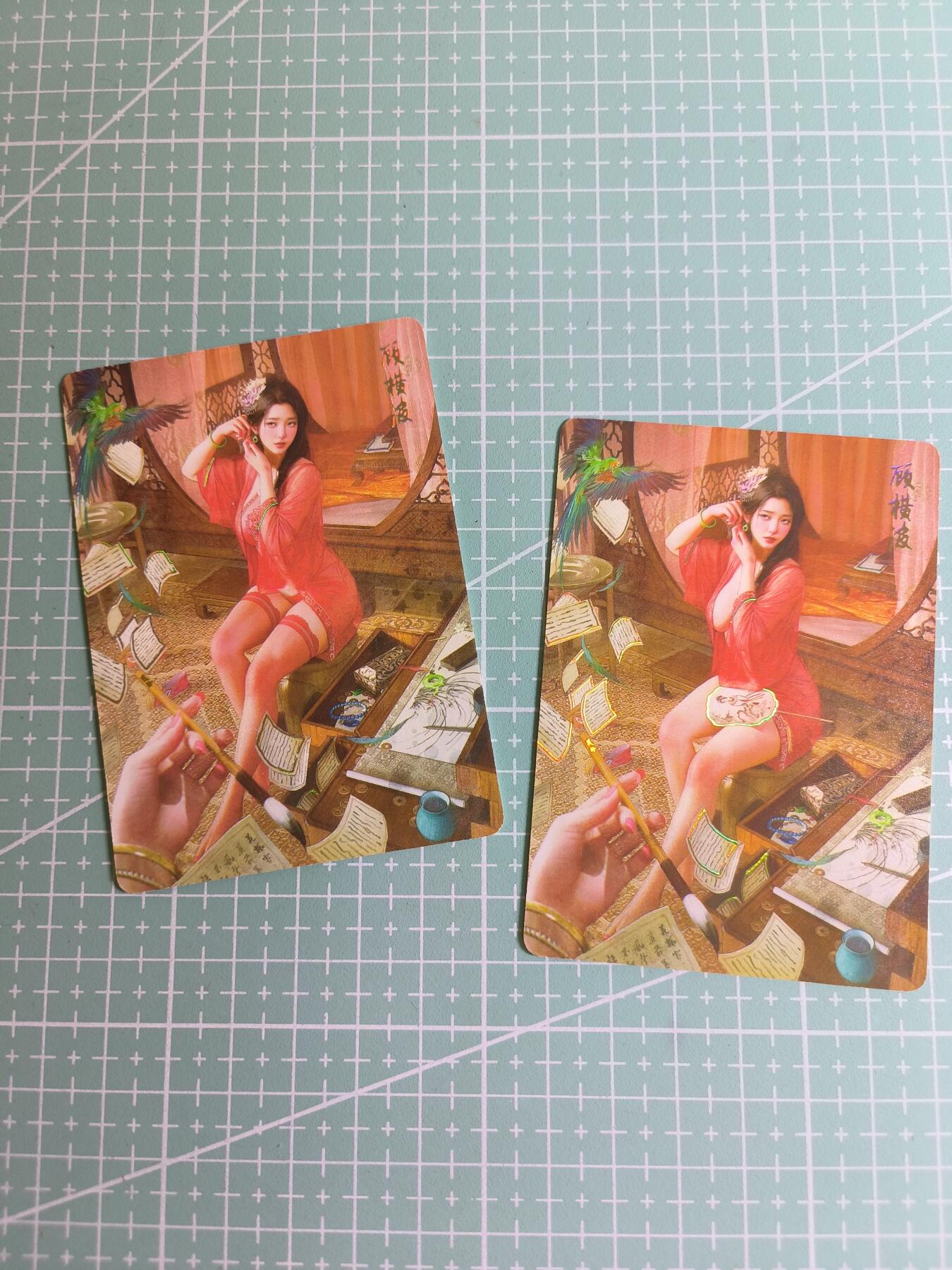 C先生卡牌 第27期 持续收拍品中…零手续费代拍 【幻彩普卡】焱卡文化×刷子《人间传》顾横波 双服饰