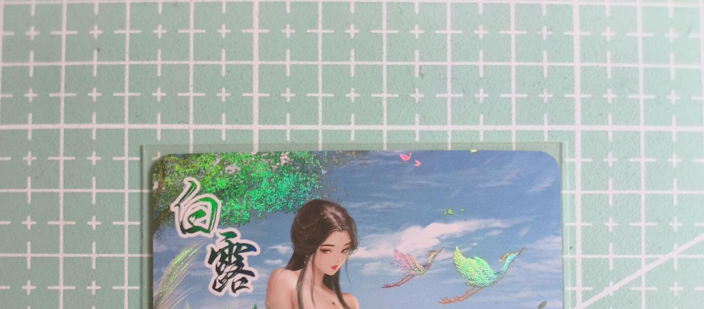 C先生卡牌 第27期 持续收拍品中…零手续费代拍 【彩闪】墨卡《二十四节气》白露  特藏卡