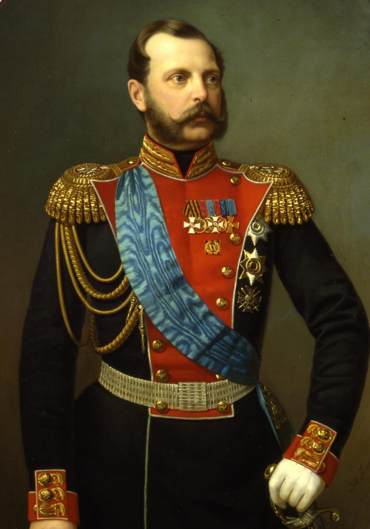 【俄甄集藏】满园春色-2026年(051)04-22星期三 晚 19:30 全场包邮 沙俄1894年纪念亚历山大二世纪念碑在芬兰赫尔辛基落成大铜章，信泰 MS63，高浮雕，名誉品种，原铜光，直径：68mm