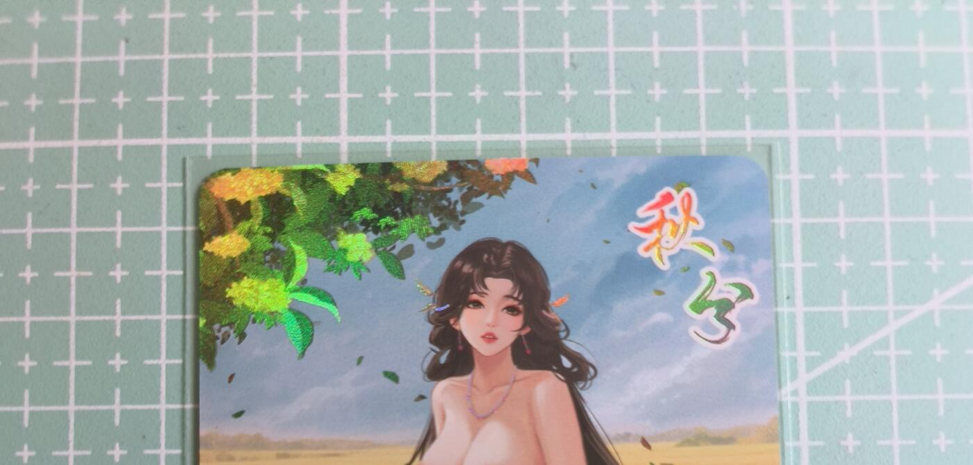 C先生卡牌 第27期 持续收拍品中…零手续费代拍 【彩闪】墨卡《二十四节气》秋分  特藏卡