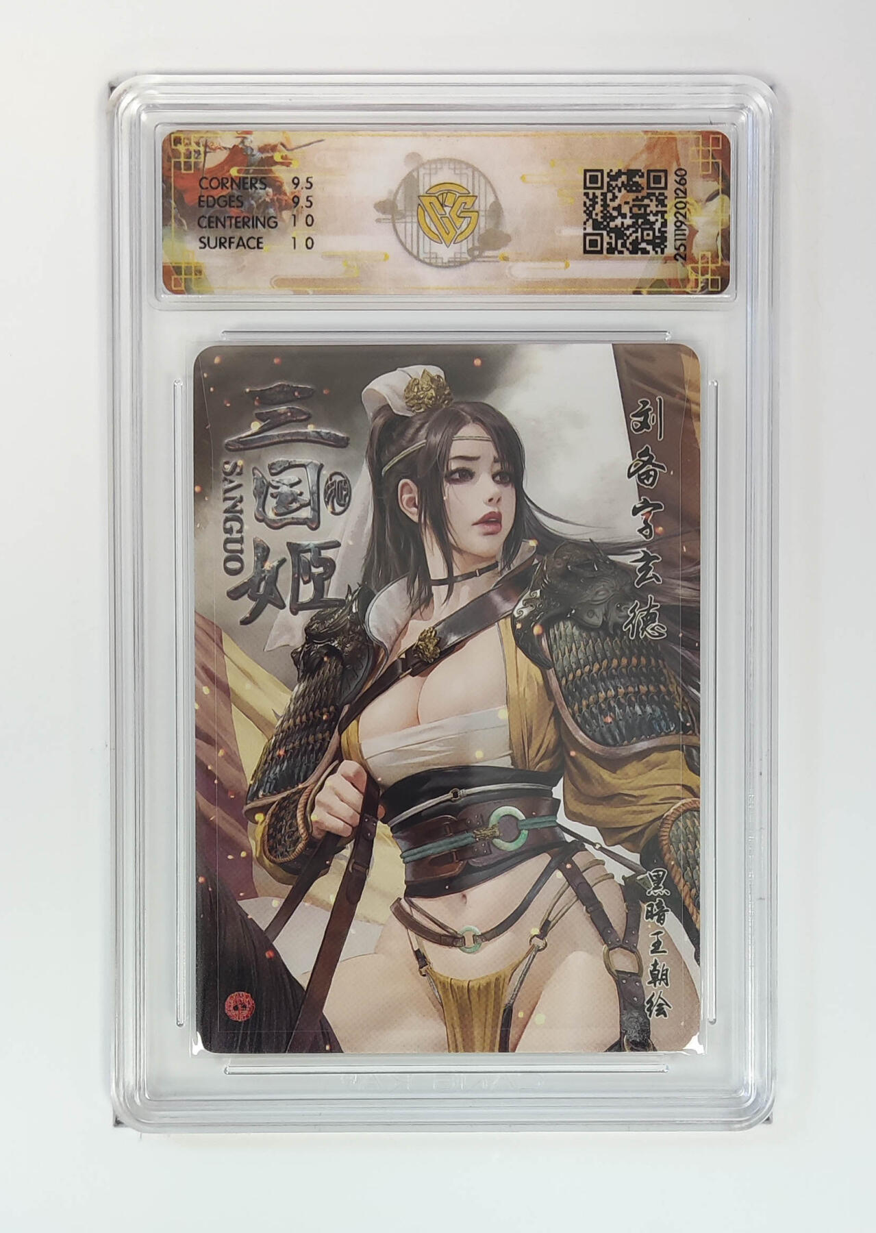 第111期阳大大卡牌拍卖第111期（持续收拍品，周五晚上九点截拍，进群福利早知道） 【10分】燎原三国 龙骧虎跃 黑暗王朝 刘备 折光260