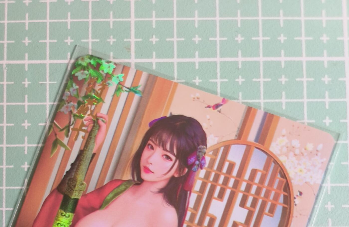 C先生卡牌 第27期 持续收拍品中…零手续费代拍 【彩闪】燎原文化《乱世红颜》孙尚香 特藏卡