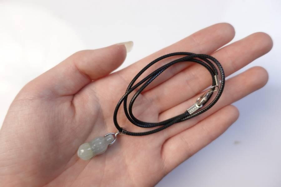 上海都达杂项专场八十一【全场包邮】  天然冰种翡翠（A货）花生挂件63-356