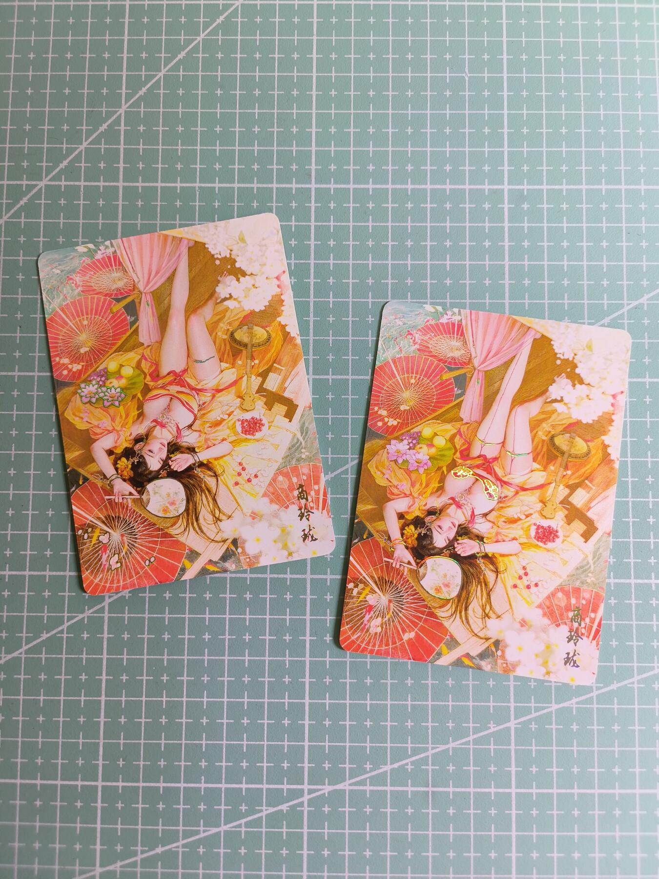 C先生卡牌 第27期 持续收拍品中…零手续费代拍 【幻彩普卡】焱卡文化×刷子《人间传》商玲珑 双服饰