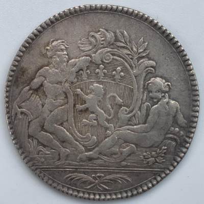 掌中浮雕-藏着的欧洲第058场 - 法国里昂银质代币，29.8mm，8.7g