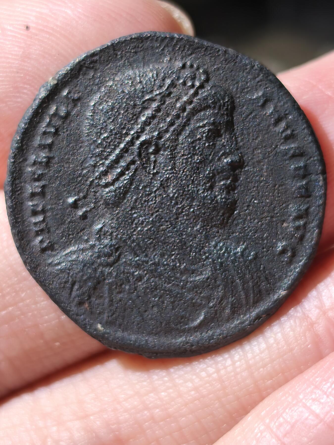 星盘世界钱币拍卖低佣金福利场(不直播) 少见经典品种 罗马帝国 公元361-363年 “叛教者”尤里安二世 AE1(双麦奥里纳）大铜币，安条克厂打制。