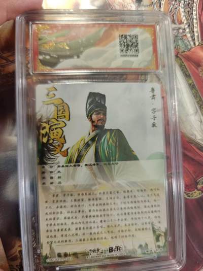 寸草不生 马年拍卖第三期 GOGOGO   武韵红颜（四大都督）
画师：杆子
鲁肃折光粗闪