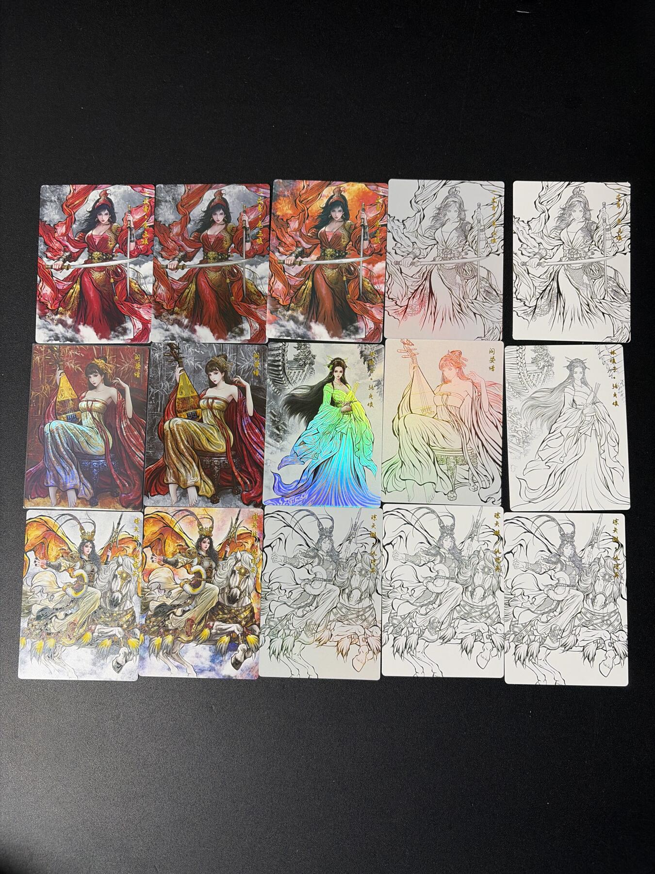 NO.30 好又多金牌大场，每周一站式配齐，方便凑单！（周6晚9点截拍，卖家送拍0抽成！） 卡德曼 张建东水浒特卡 扈三娘等 多工艺15张