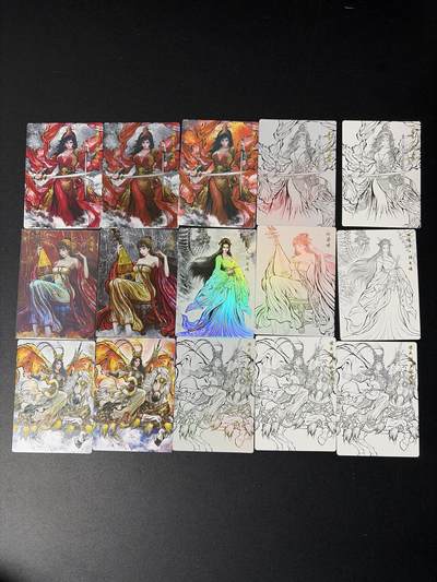 NO.30 好又多金牌大场，每周一站式配齐，方便凑单！（周6晚9点截拍，卖家送拍0抽成！） - 卡德曼 张建东水浒特卡 扈三娘等 多工艺15张