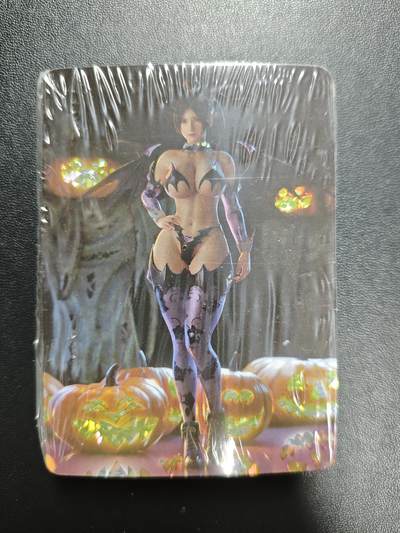 天玑星卡拍第187期《4.16周四截拍》持续收拍收评中 满赠卡需备注 - 动漫美女 碎冰闪 一包未拆封 自制卡