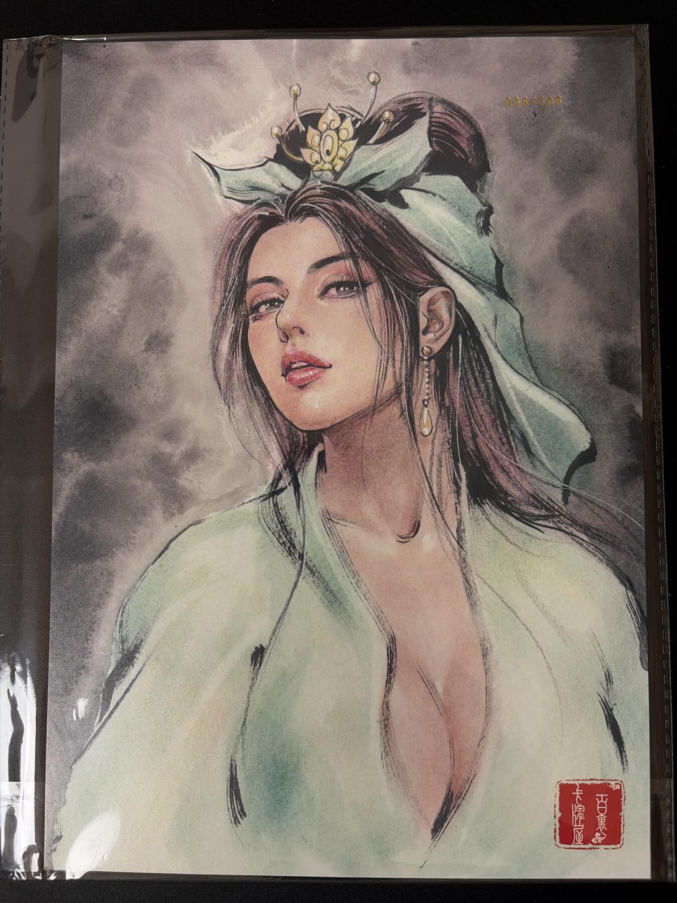 NO.30 好又多金牌大场，每周一站式配齐，方便凑单！（周6晚9点截拍，卖家送拍0抽成！） 百里 港漫水浒 夏伟义 扈三娘 A4折光大卡