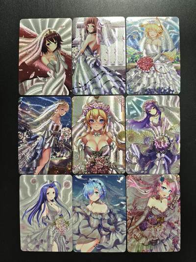 天玑星卡拍第187期《4.16周四截拍》持续收拍收评中 满赠卡需备注 - 动漫美女 粗闪 九张 自制卡