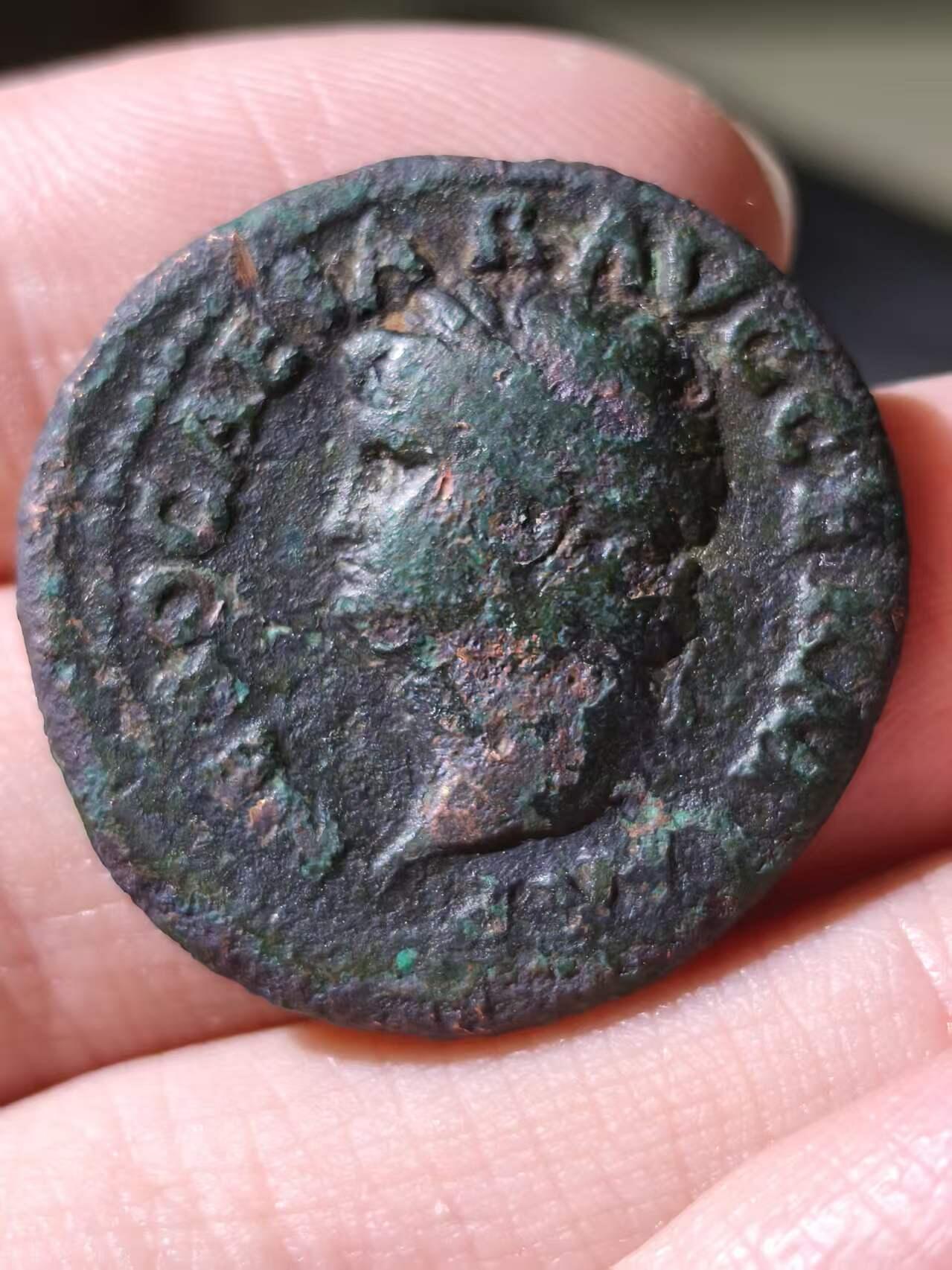 星盘世界钱币拍卖低佣金福利场(不直播) 罗马帝国 公元54-68年 尼禄 阿斯铜币 较少见的罗马厂打制，背雅努斯神庙，正面为尼禄面左像