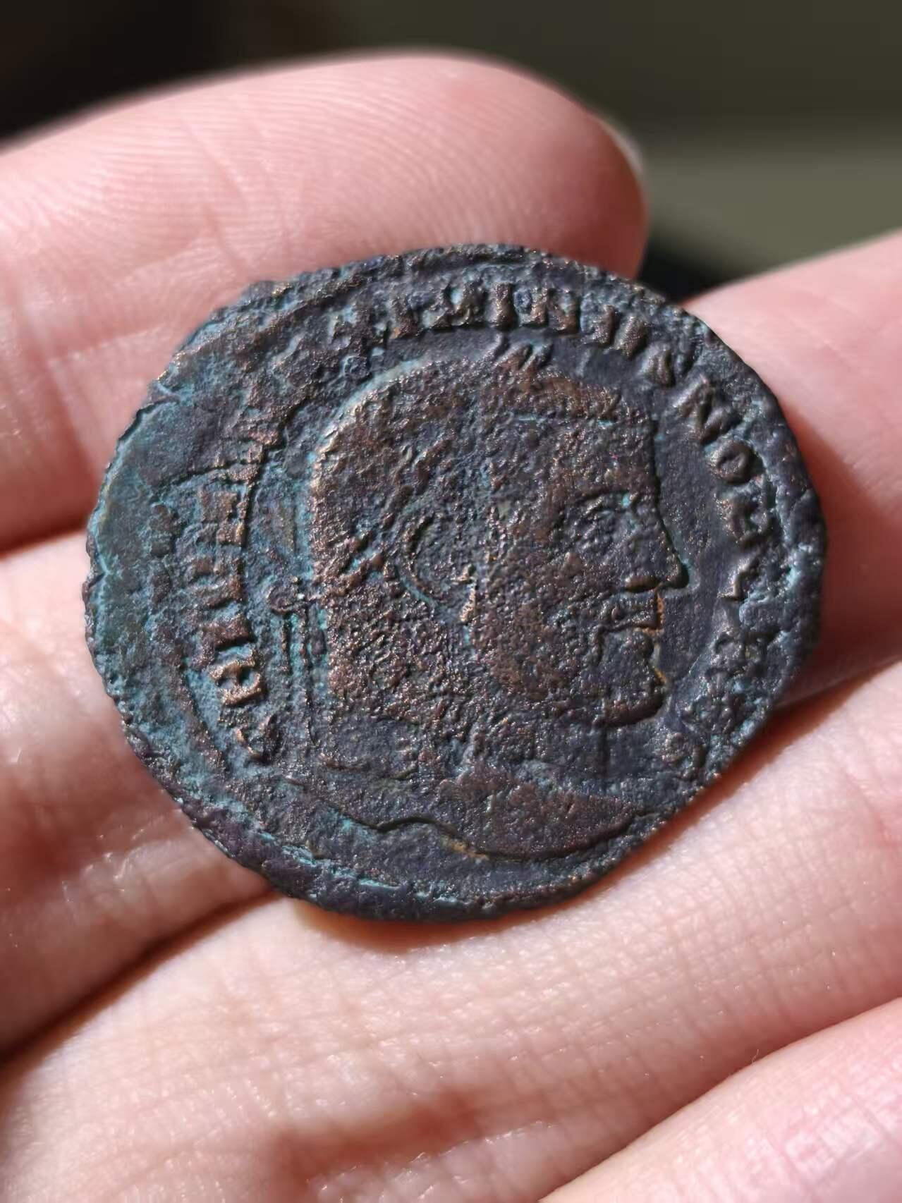 星盘世界钱币拍卖低佣金福利场(不直播) 马克西米努斯戴亚富利，铸造于公元306年迦太基厂。