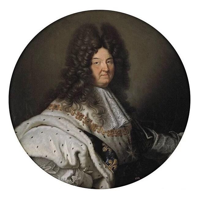 【旋风钱币】4月18日19:00准时开拍 精美欧洲币章、银币银章、第三帝国钱币等 全场包邮！ 法国纪念1660年 太阳王路易十四+皇后高浮雕精制大铜章 40MM