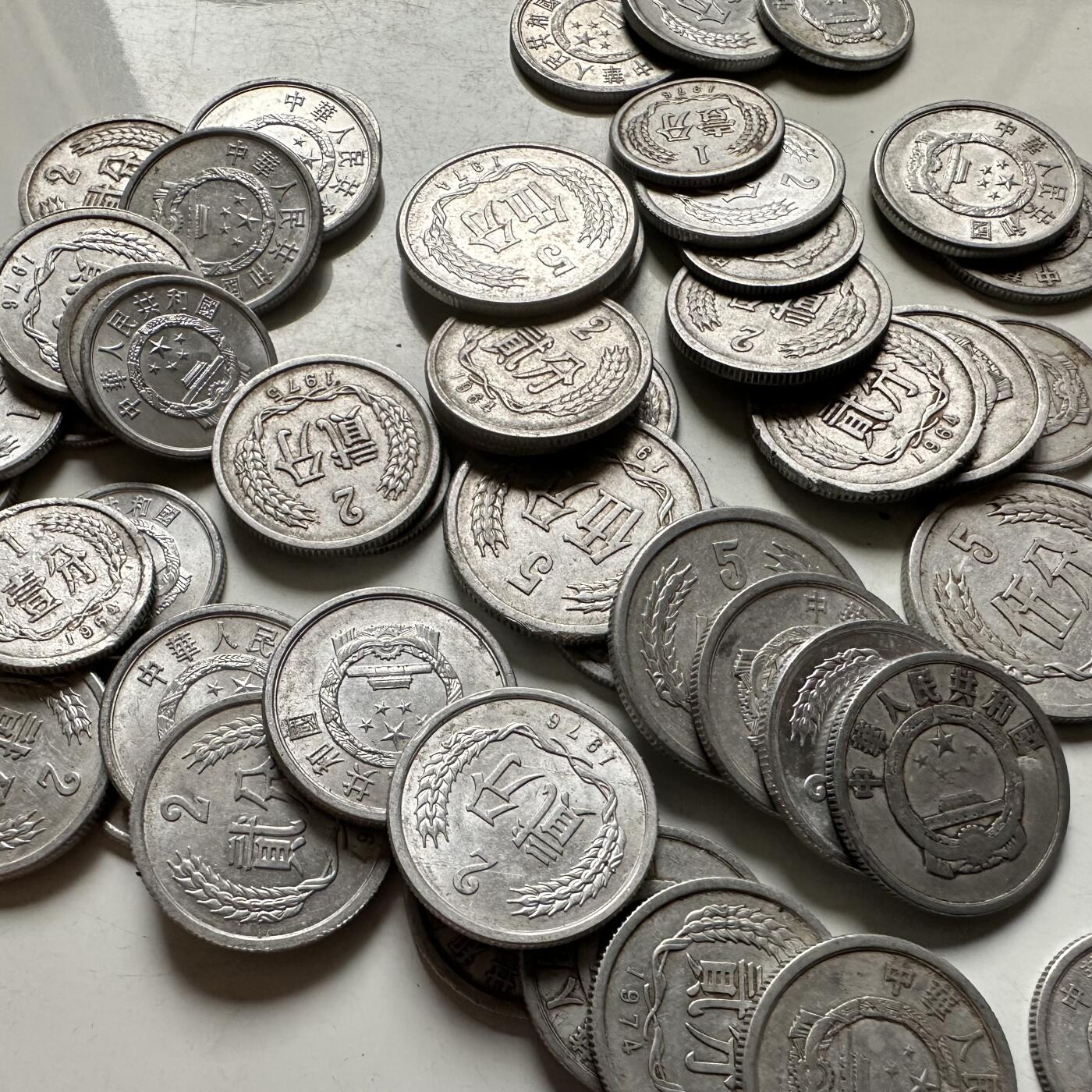 🌹外币初藏🌹🐯2026年第42场   每周二四六晚8️⃣点  80年代以前老分币50克—3