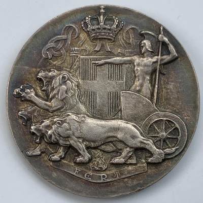 掌中浮雕-藏着的欧洲第058场 - 意大利战争部高浮雕银章，39.8mm，32g