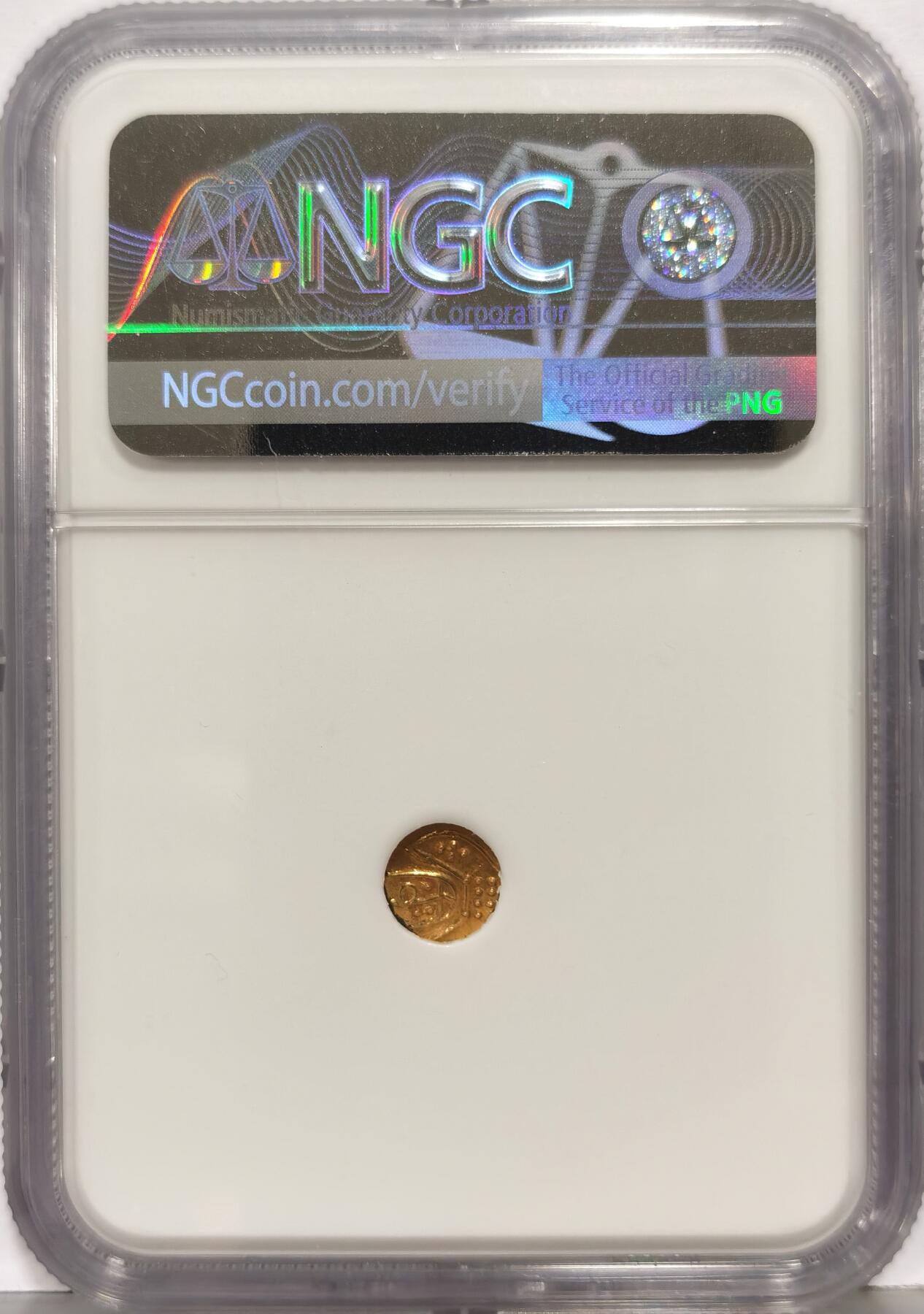 博洋堂世界钱币拍卖第168期（全场包邮） NGC MS65 印度1795-1850年1F法兰金币 外拍上涨品种 冠军分！