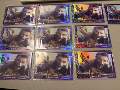 麦趣喜第六场   (4月17号周五晚上22点截拍，专注买家市场，福利拉满)  【22张】卡游王者荣耀十周年纪念卡 定影卡 圆角厚卡 卡机原膜