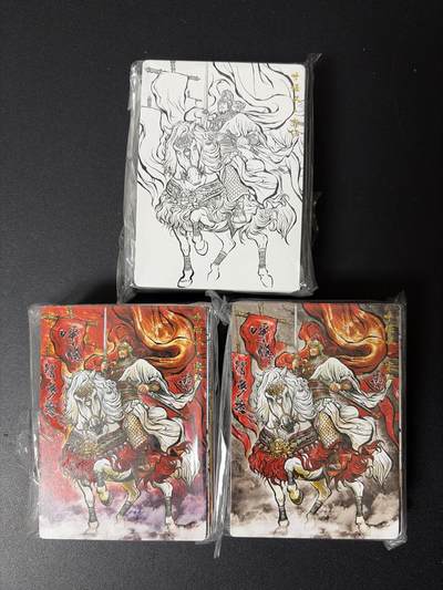 NO.30 好又多金牌大场，每周一站式配齐，方便凑单！（周6晚9点截拍，卖家送拍0抽成！） - 【套卡】卡德曼 张建东水浒 盲盒第二弹 精雕三套（原画+墨色+线稿）153张