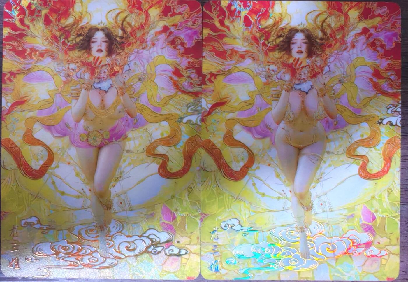 趣卡卡拍No.28期（无佣金免手续费，分享成交有奖） 【幻彩】焱卡文化-刷子人间传 尤三姐 幻彩双服饰2张