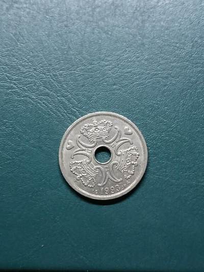 松南世界钱币——260414 丹麦2克朗