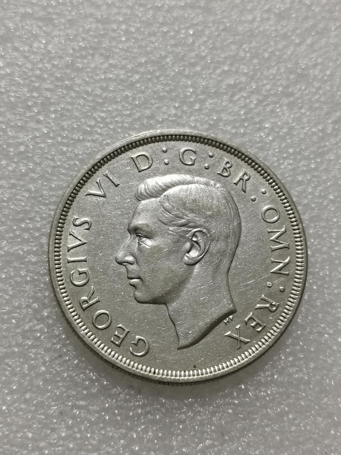 天下钱庄专场欢迎参拍 英国乔治六世登基克朗银币