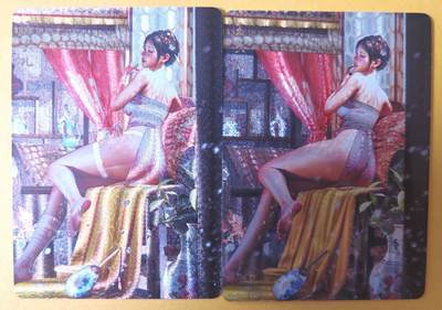 趣卡卡拍No.28期（无佣金免手续费，分享成交有奖） - 【冷烫粗闪】焱卡文化-刷子 人间传 王六儿 冷烫粗闪双服饰2张