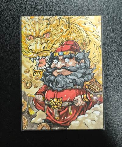 天玑星卡拍第188期《4.20周一截拍》持续收拍收评中 满赠卡需备注 - 【手绘卡】Rubick 钟馗 手绘卡