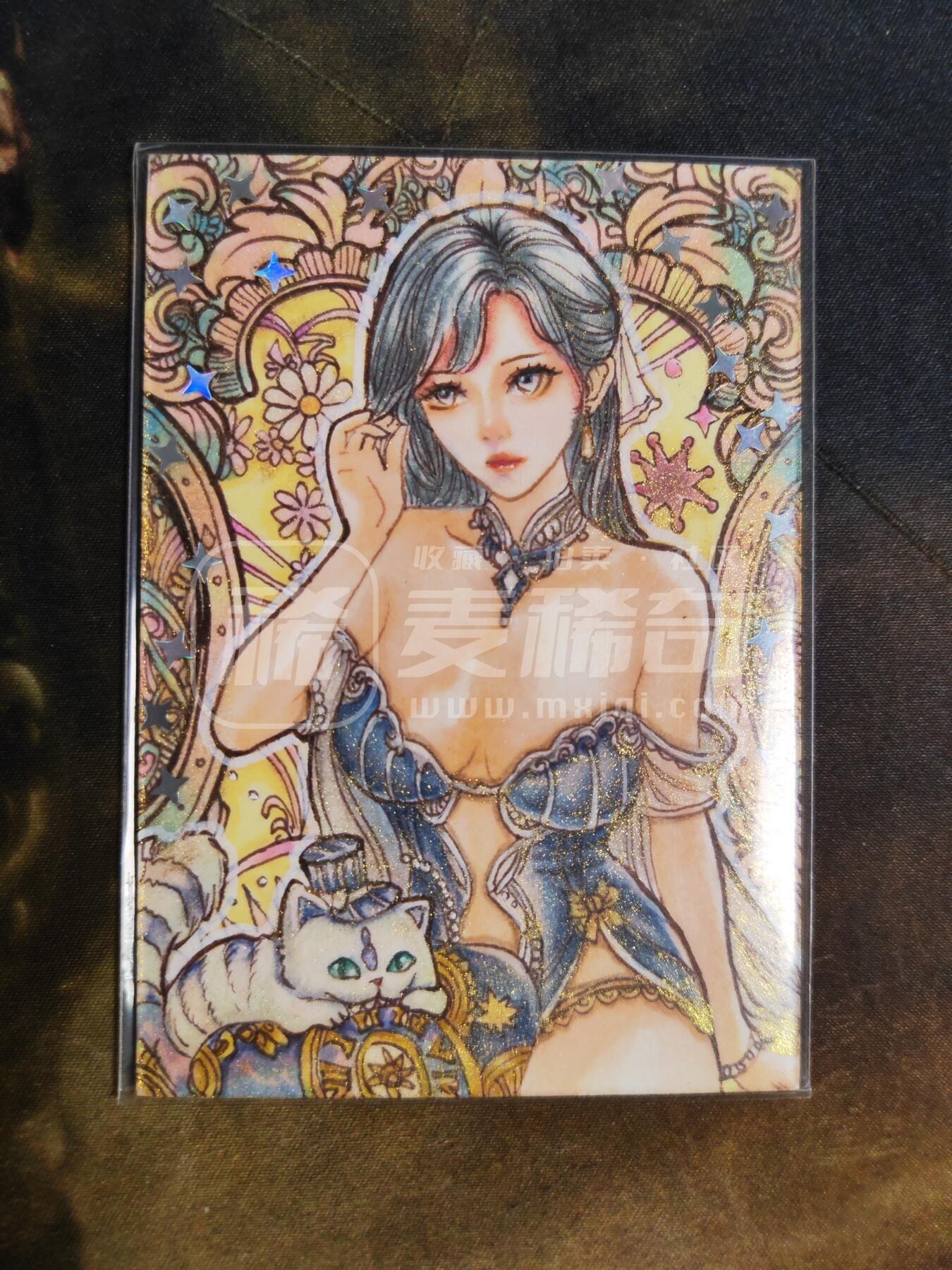 第111期阳大大卡牌拍卖第111期（持续收拍品，周五晚上九点截拍，进群福利早知道） 【手绘卡】甜心暴龙 顶级三联   600元每盒手绘盒里拆出 绝色手绘卡1/1