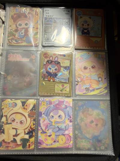 麦趣喜第六场   (4月17号周五晚上22点截拍，专注买家市场，福利拉满)  【整本】趣卡社娃三岁 带高卡 送卡册