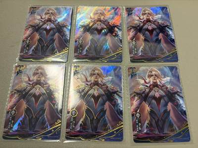 麦趣喜第六场   (4月17号周五晚上22点截拍，专注买家市场，福利拉满)  【13张】卡游王者荣耀十周年纪念卡 李信 角色卡 圆角厚卡 卡机原膜