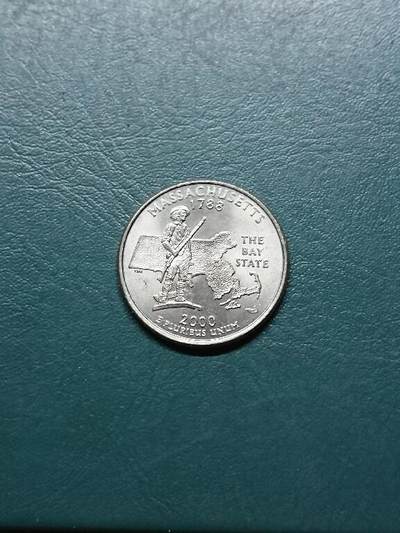 松南世界钱币——260414 美国25分纪念币镍币1