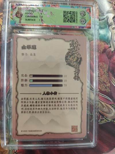 寸草不生 马年拍卖第三期 GOGOGO   焱卡文化水浒群芳传 下金翠莲
折光