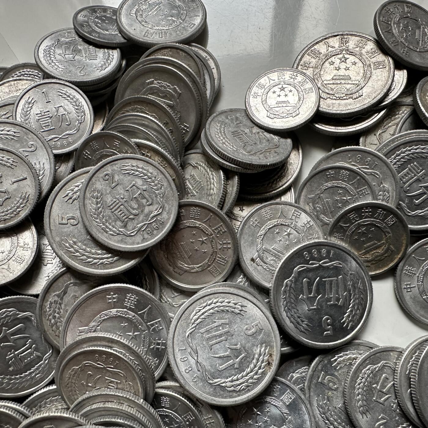 🌹外币初藏🌹🐯2026年第42场   每周二四六晚8️⃣点  早期铝分币50克随机装