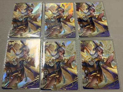 麦趣喜第六场   (4月17号周五晚上22点截拍，专注买家市场，福利拉满)  【11张】卡游王者荣耀十周年纪念卡 小乔角色卡 圆角厚卡 卡机原膜