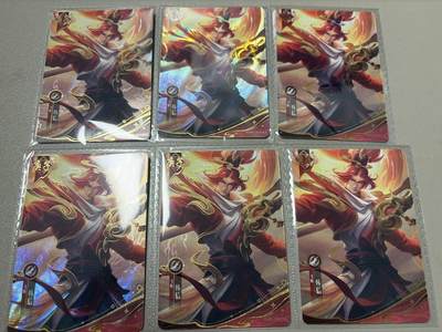 麦趣喜第六场   (4月17号周五晚上22点截拍，专注买家市场，福利拉满)  - 【9张】卡游王者荣耀十周年纪念卡 韩信 角色卡 圆角厚卡 卡机原膜