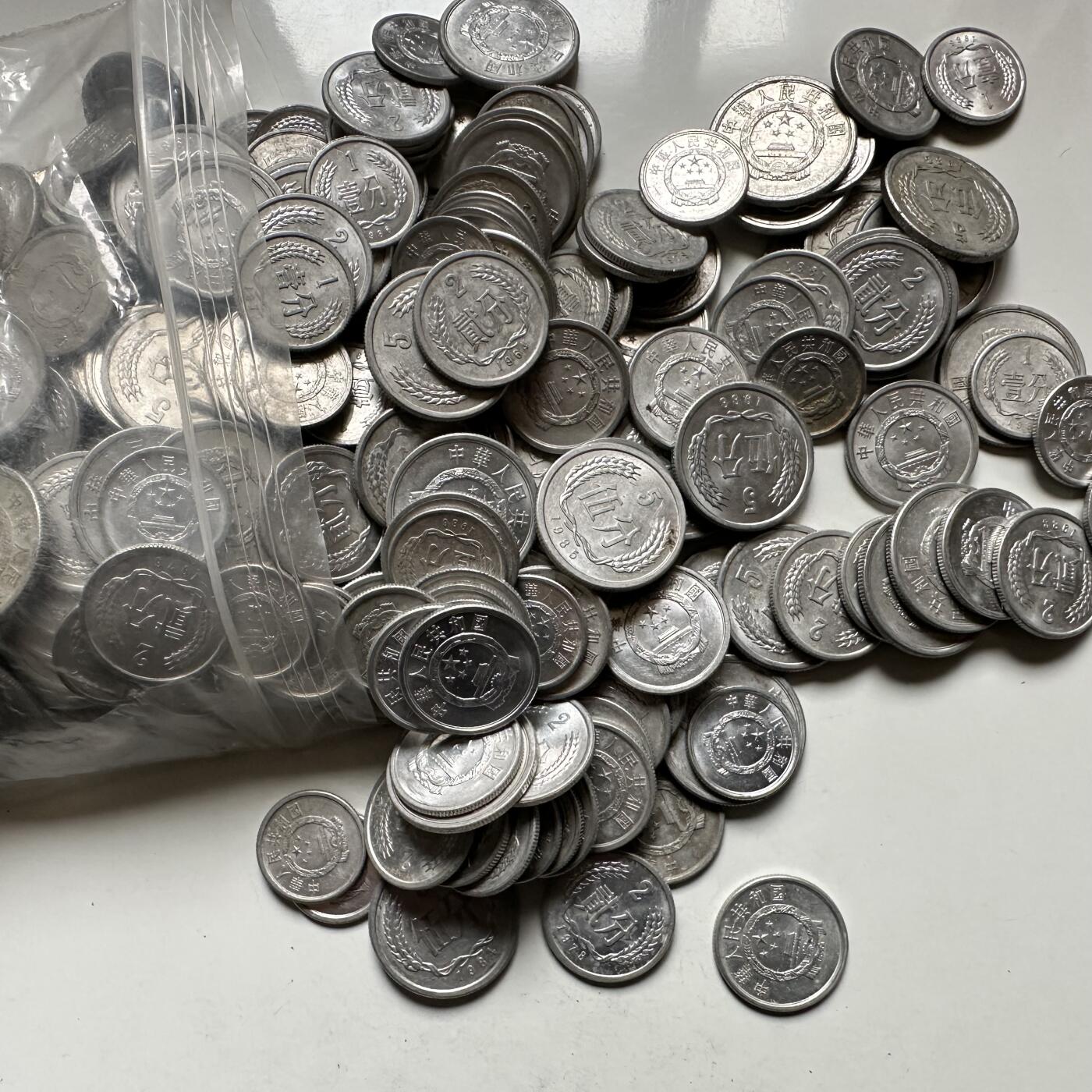 🌹外币初藏🌹🐯2026年第42场   每周二四六晚8️⃣点  早期铝分币50克随机装