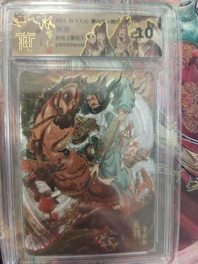 寸草不生 马年拍卖第三期 GOGOGO   - 2025焱卡文化豪杰传 燎原三国
关羽
折光（雕仙）