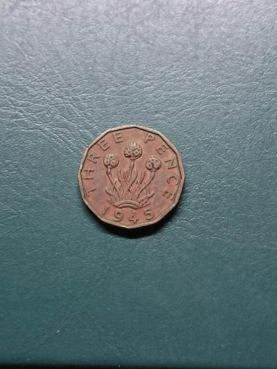 松南世界钱币——260414 英国3便士铜币