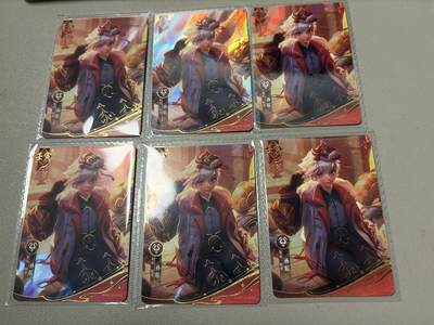 麦趣喜第六场   (4月17号周五晚上22点截拍，专注买家市场，福利拉满)  【12张】卡游王者荣耀十周年纪念卡 孙膑 角色卡 圆角厚卡 卡机原膜