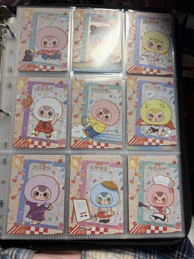 麦趣喜第六场   (4月17号周五晚上22点截拍，专注买家市场，福利拉满)  【整本】趣卡社娃三岁 带高卡 送卡册